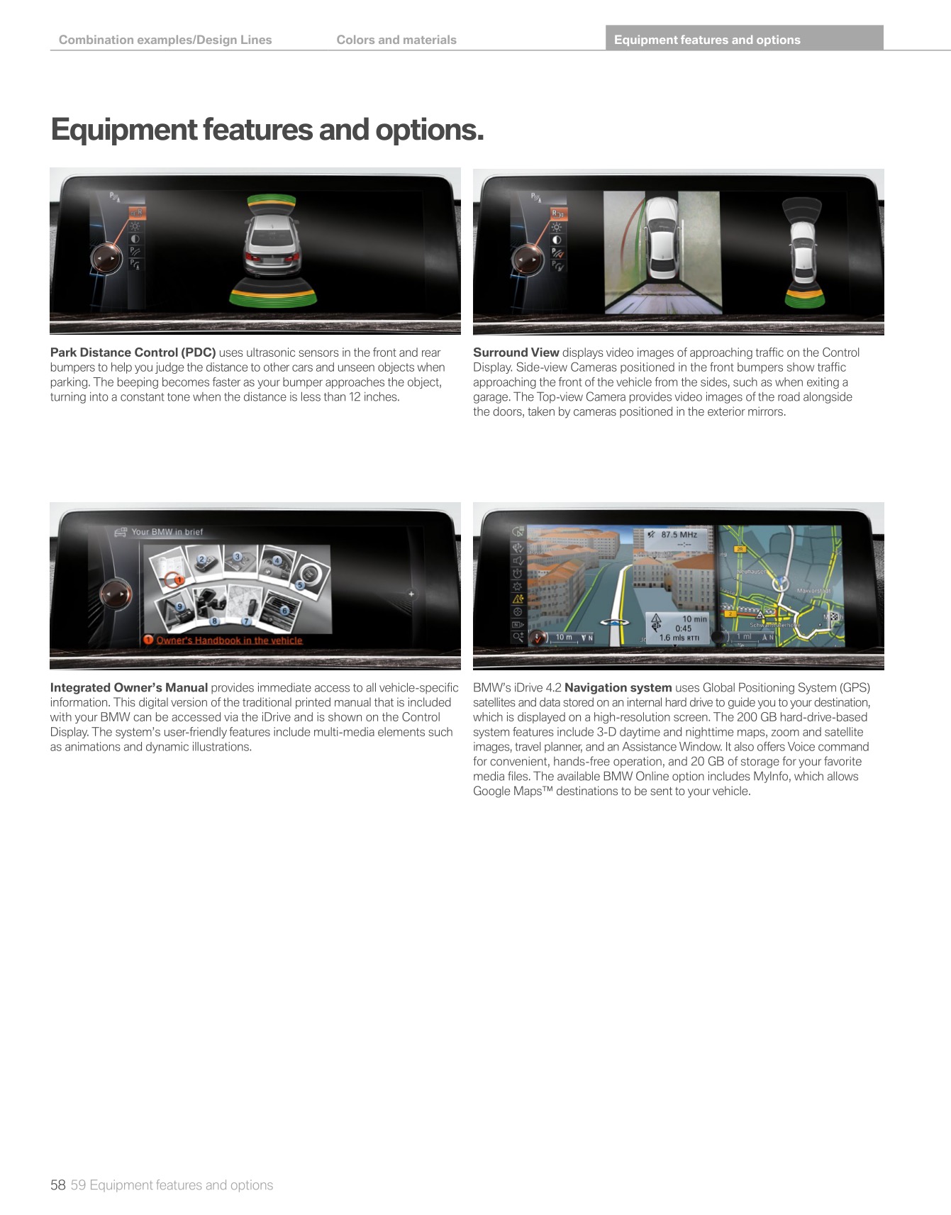 2014 BMW 3-Series Sedan Brochure Page 63